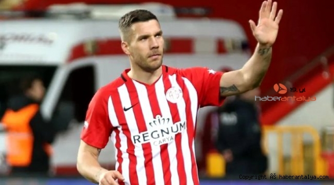 Podolski: "Antalya'da güvendeyim"