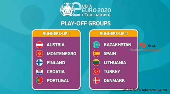 Türkiye E-EURO 2020'ye katılmaya hak kazandı !