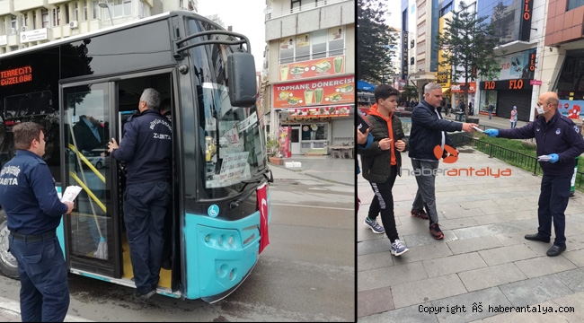 Zabıtadan sosyal mesafe ve fiyat denetimi 
