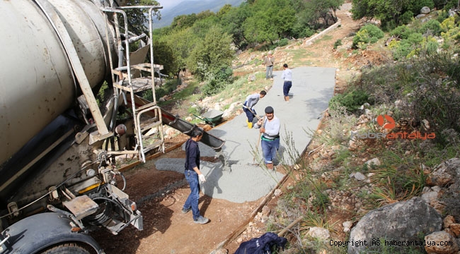 150 metrelik beton yol bakın ne için yapıldı ?