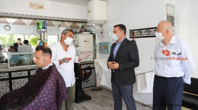 Alanya'da berber ve kuaförlere açılış destek paketi