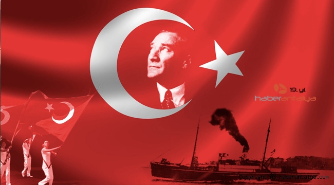 Antalya 19 Mayıs'ı böyle kutladı