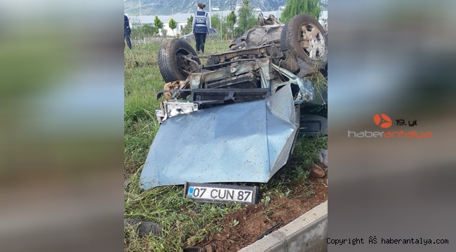 Araç tanınmaz hale geldi, sürücü yaşamını yitirdi !