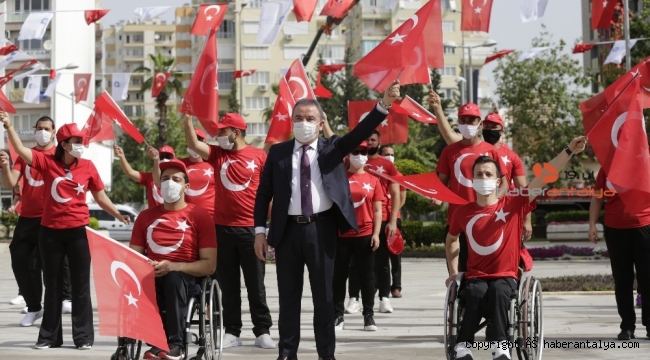 Başkan Böcek 19 Mayıs'ı böyle kutladı