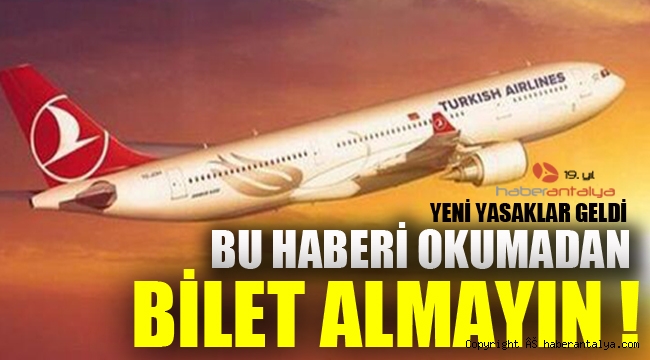 Bu haberi okumadan bilet almayın !
