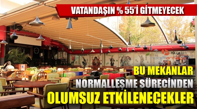 Bu mekanlar normalleşme sürecinden olumsuz etkilenecek