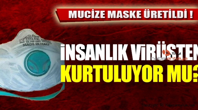 Corona'ya karşı mucize maske gelistirildi