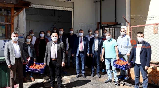 İl örgütünden aşevine destek