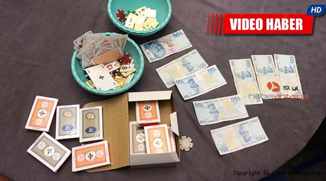 Kumar baskını yapılan villa mühürlendi !