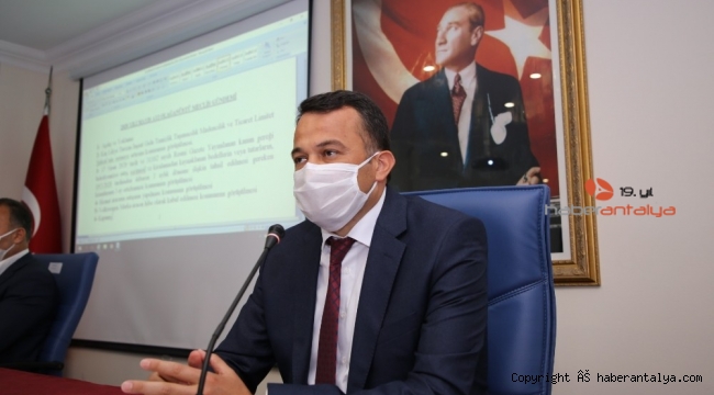 Kaş Belediye Meclisi olağanüstü toplandı