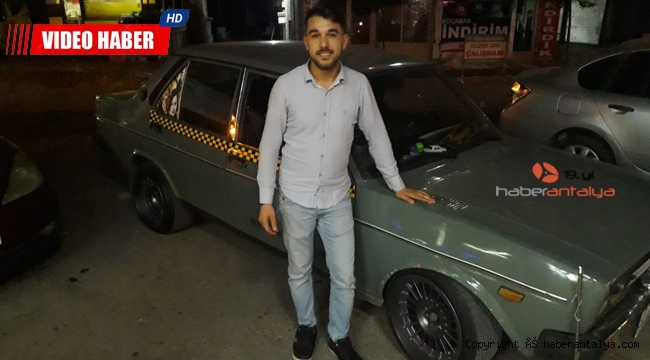 'Keyfi hizmete mahsus' arabasıyla 6.500 lira ceza yedi !