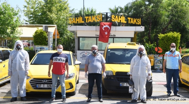 Konyaaltı, dezenfektasyona devam ediyor !