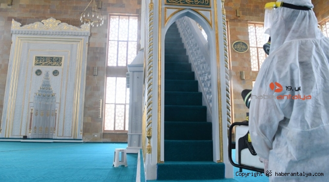 Konyaaltı'nda da hazırlıklar tamam. İşte namaz kılınacak yerler 