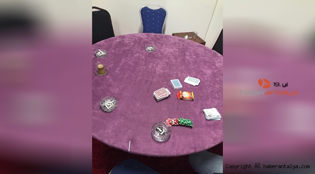 Kumar baskınına 72 bin 450 lira ceza