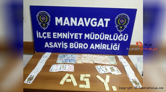 Manavgat'ta kumar baskınına 44 bin lira ceza