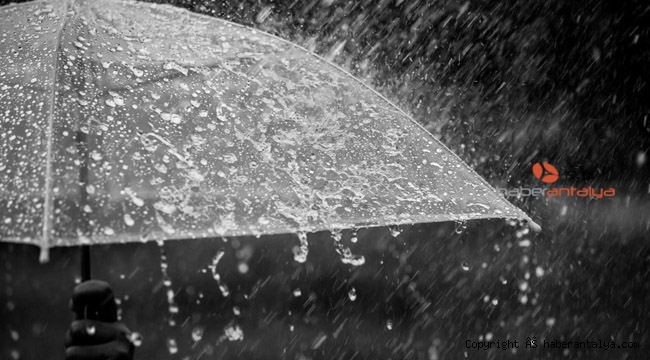Meteoroloji'den Antalya için uyarı ! 