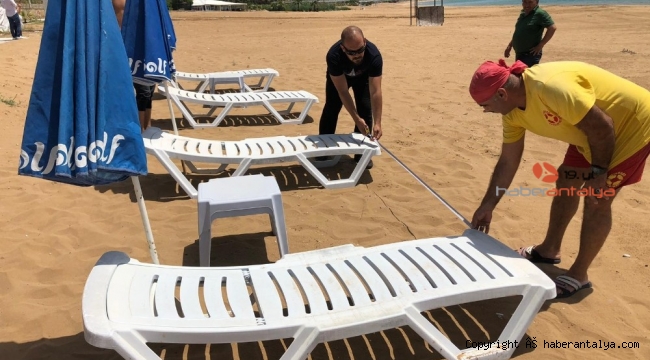 Plajlar yeni sezona hazırlanıyor !