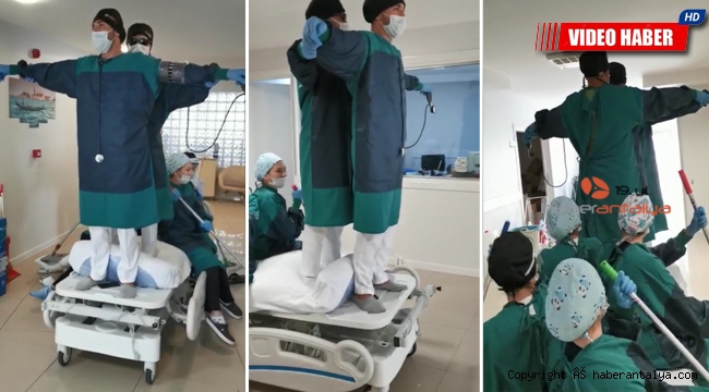 Stresi böyle atmaya çalıştılar, viral oldular !