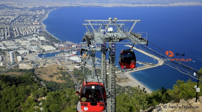 Sarısu Kadınlar plajı , Tünektepe Teleferik 15 Haziran'da açılacak