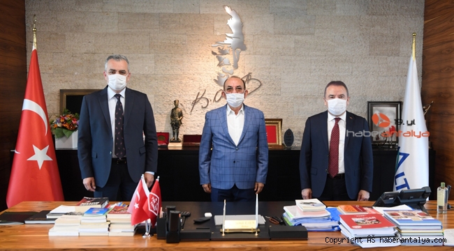 Semih Esen, Muhittin Böcek ve Mehmet Başaran’ı ağırladı