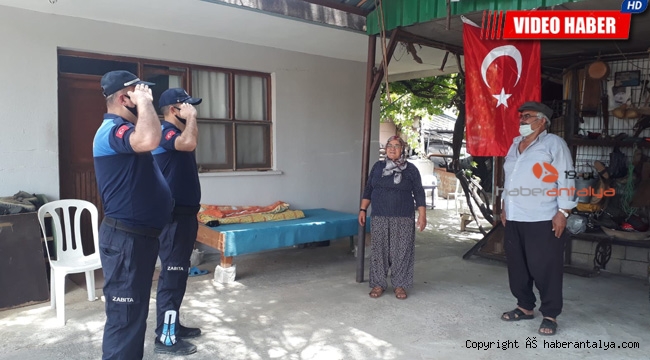Serik'te gururlandıran olay !