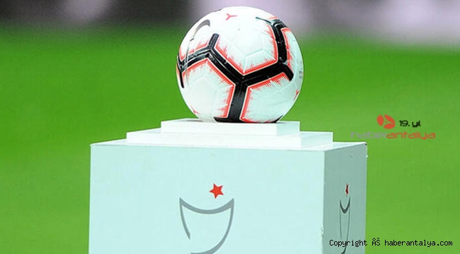 Süper Lig'in 5 haftalık programı açıklandı