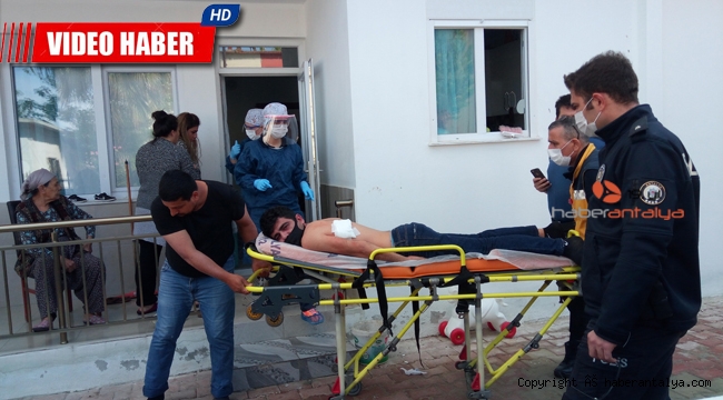 Tartıştığı eski kocasını hastanelik etti !