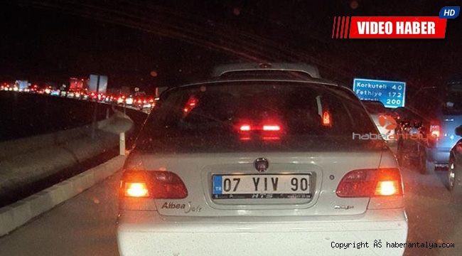 Yasağa trafikte yakalandılar !