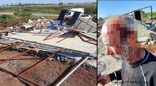 Yaşlı adamı demirle dövdüler ! Bakın ne için ?