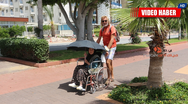 Yaşlıları korona değil sıcak hava eve hapsetti
