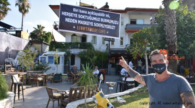  'Her şeye soktuğumuz burnumuzu neden maskeye sokmuyoruz' 