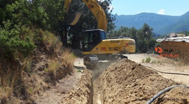 30 yıllık içme suyu sorunu çözülüyor