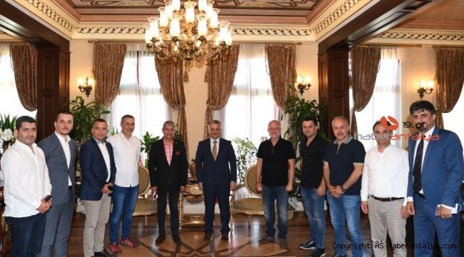 AGC'den Vali Yazıcı'ya 'Hayırlı olsun' ziyareti