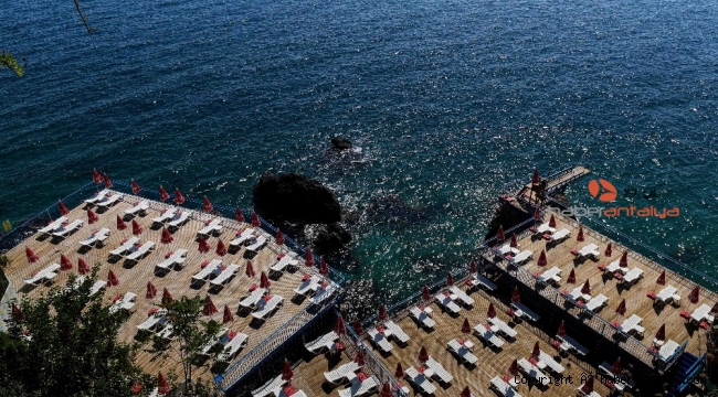 Özlem bitiyor. Antalya'nın falez plajlar açılıyor !