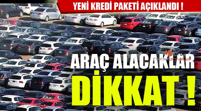 Araç alacaklar dikkat