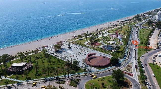Büyükşehir belediyesinden Konyaaltı Sahili açıklaması