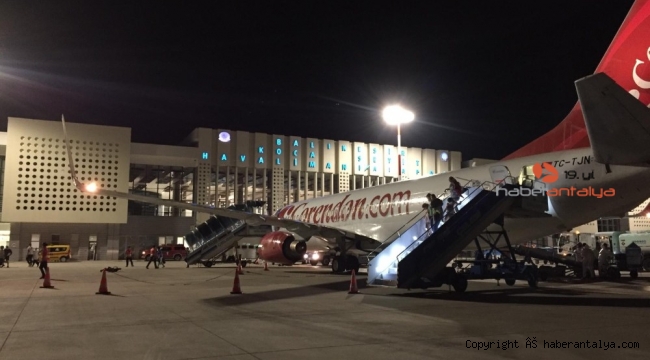 Corendon Airlines anadolu şehirlerine sezonun ilk yolcularını indirdi