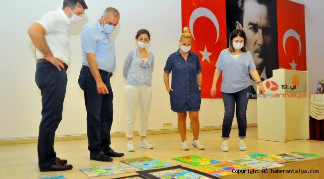 Geri dönüşüm temalı resim yarışmasının kazananları belli oldu