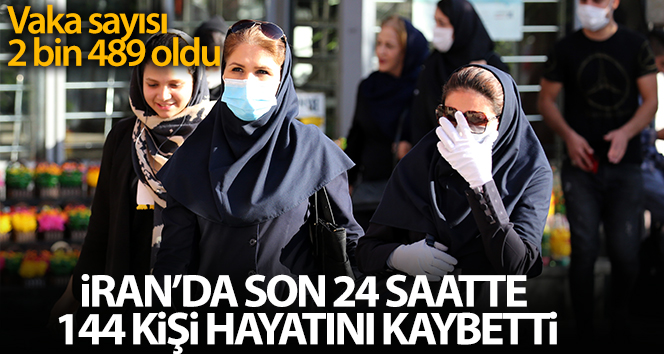 İran’da son 24 saatte 144 kişi korona virüsten öldü