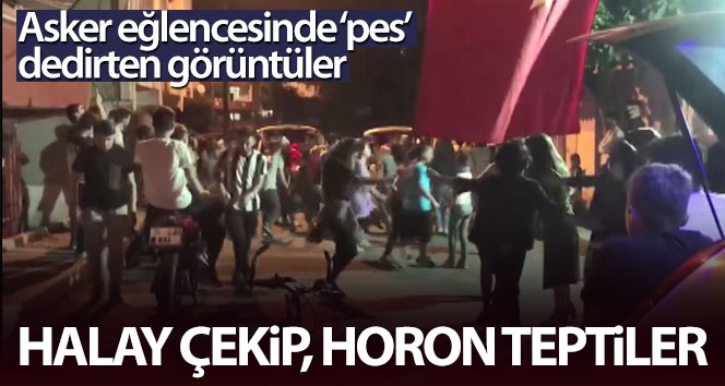 İstanbul&#039;da asker eğlencesinde &#039;pes&#039; dedirten görüntüler