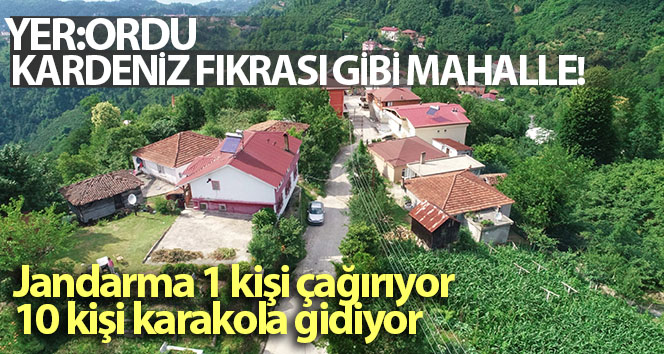 Kardeniz fıkrası gibi mahalle