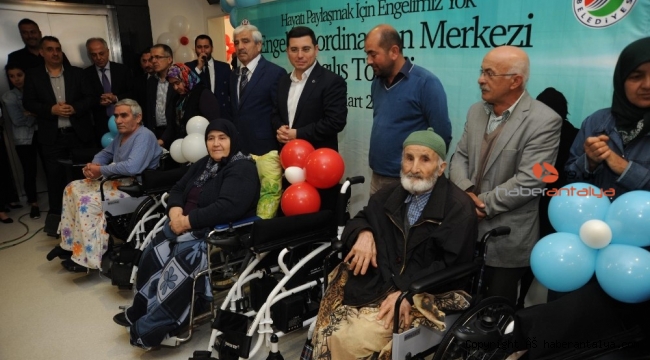 Kepez Engelli Koordinasyon Merkezi 937 engelli bireye ulaştı