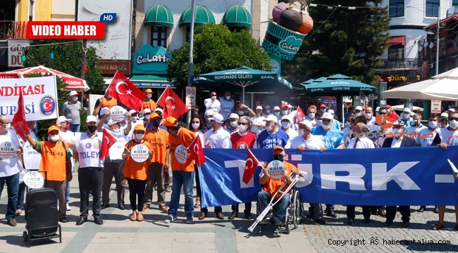 Kıdem tazminatı için toplandılar ama virüsü unuttular 