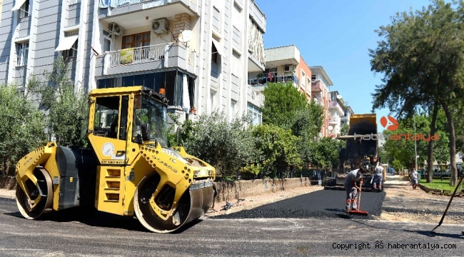 Konuksever'de 12 bin 599 metre uzunluğundaki cadde ve sokakların asfaltı yenileniyor