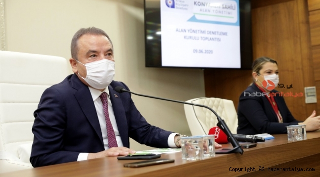 Konyaaltı Sahili Toplantısı yapıldı