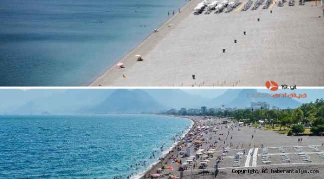 Konyaaltı Sahili'nde yasak ve sonrası