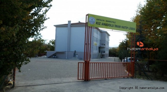 Korkuteli Kız İmam Hatip Lisesi'nin adı değiştirildi