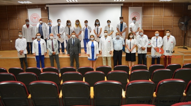 Korona kahramanlarına Rektör Kalan'dan teşekkür