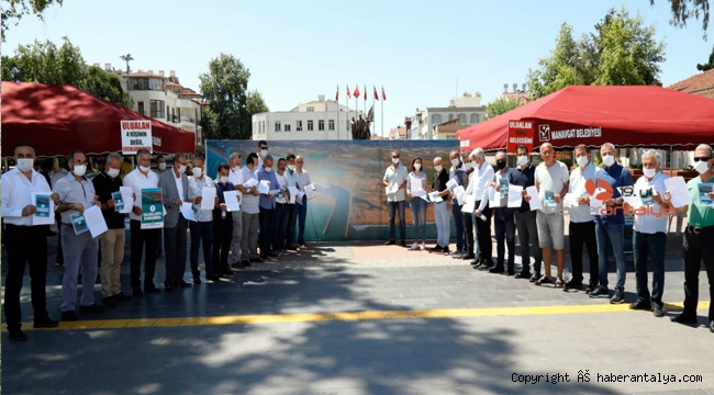 Manavgat Ulualan'dan vazgeçmiyor. Şimdi de imza kampanyası başlatıldı !