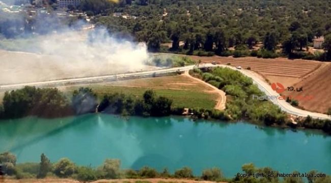 Manavgat'ta orman yangını